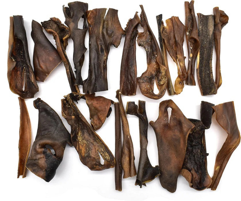 Buffalo Head Skin - Dog Treats - 1kg-3