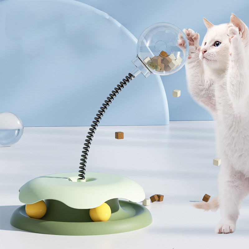 Feline Frenzy Interactive Treat Dispenser Ball