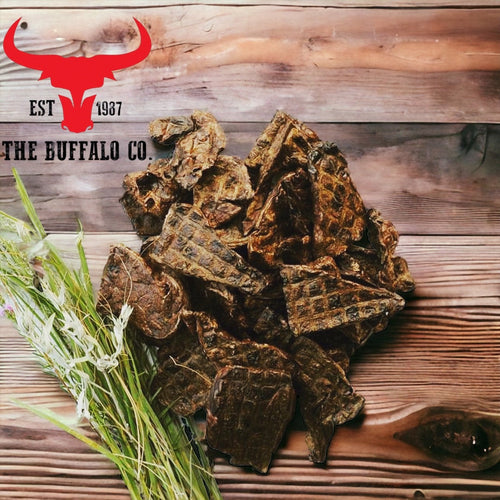 Buffalo Lung Steaks - Dog Treats - 1kg-0